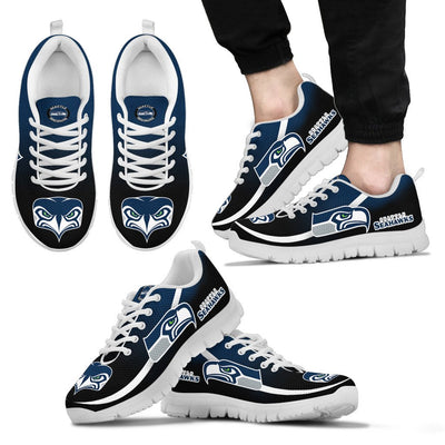 Mystery Straight Line Up Seattle Seahawks Sneakers