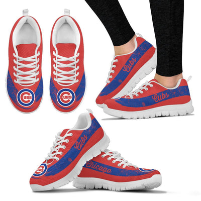 Cool Line Logo Chicago Cubs Sneakers