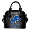 Wall Break Detroit Lions Shoulder Handbags Women Purse