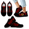 Rose Plant Gorgeous Lovely Logo Chicago Blackhawks Sneakers