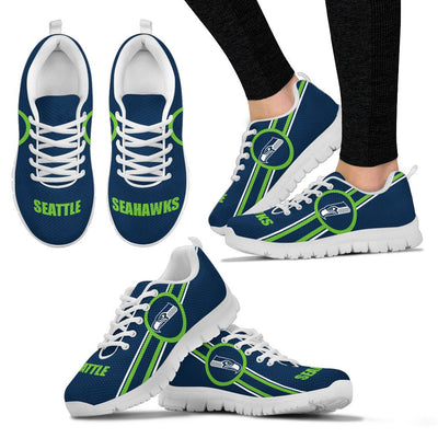 Fall Of Light Seattle Seahawks Sneakers