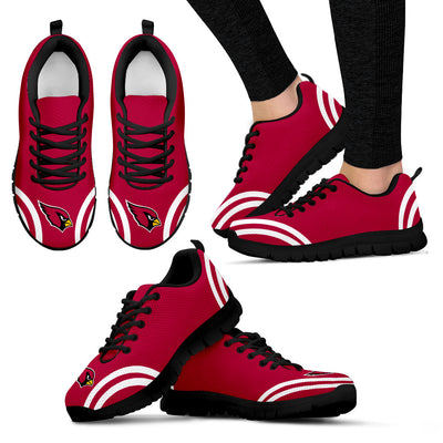 Lovely Curves Stunning Logo Icon Arizona Cardinals Sneakers