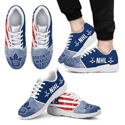 Simple Fashion Toronto Maple Leafs Shoes Athletic Sneakers