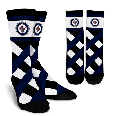Sports Highly Dynamic Beautiful Winnipeg Jets Crew Socks