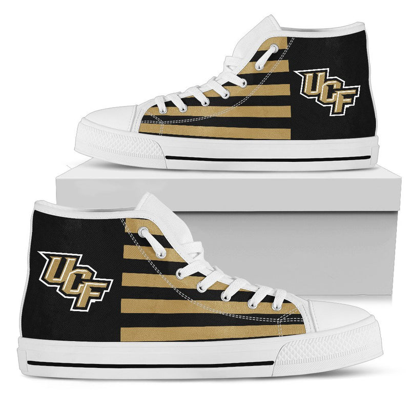 American Flag UCF Knights High Top Shoes