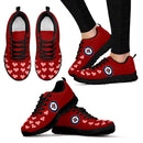 Love Extreme Emotion Pretty Logo Winnipeg Jets Sneakers