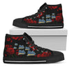 Lovely Rose Thorn Incredible UCLA Bruins High Top Shoes