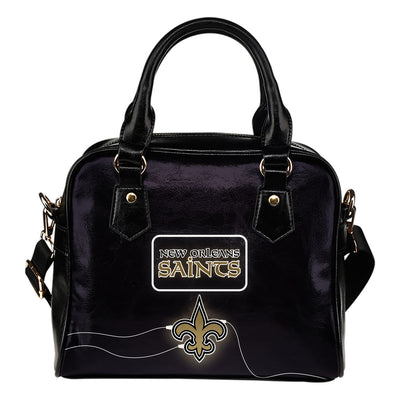 Fancy New Orleans Saints Fashion Logo Lighting Cosy Shoulder Handbags