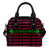 Colorful Los Angeles Angels Stunning Letters Shoulder Handbags