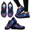 Colorful Pride Flag Atlanta Braves Sneakers