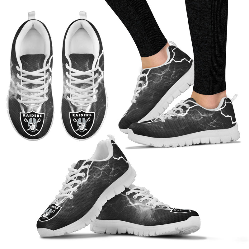 Oakland Raiders Thunder Power Sneakers