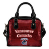 Love Icon Mix Vancouver Canucks Logo Meaningful Shoulder Handbags