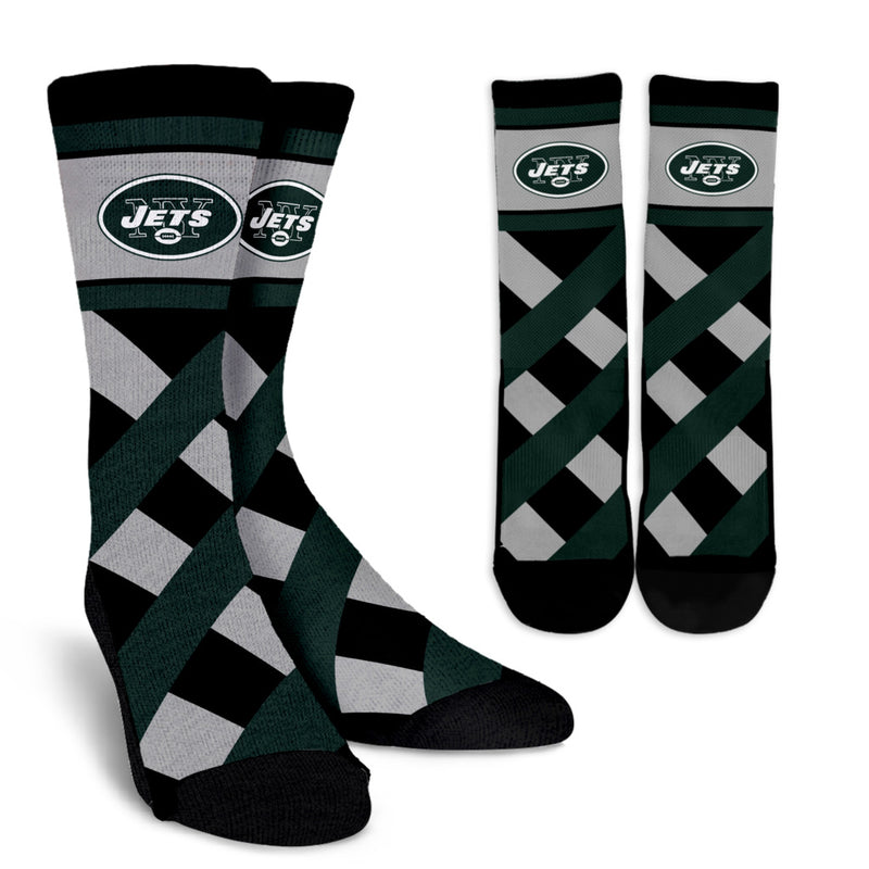 Sports Highly Dynamic Beautiful New York Jets Crew Socks