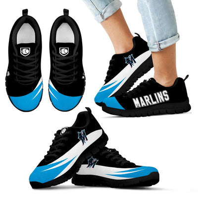 Awesome Gift Logo Miami Marlins Sneakers