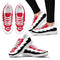 Custom Printed Cincinnati Reds Sneakers Jagged Saws Creative Draw