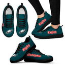 Magnificent Philadelphia Eagles Amazing Logo Sneakers