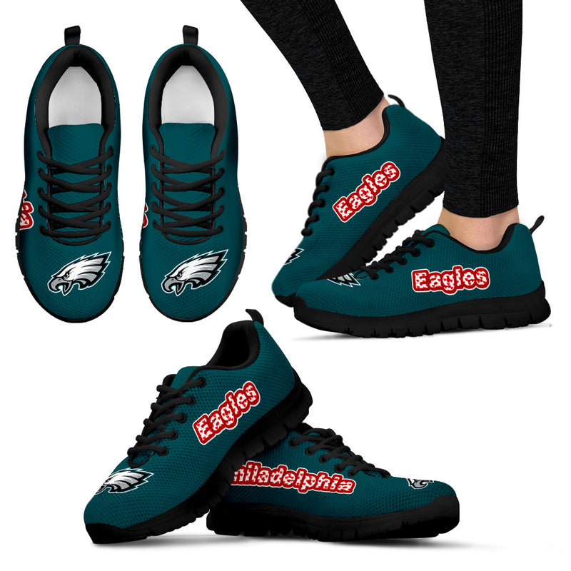 Magnificent Philadelphia Eagles Amazing Logo Sneakers