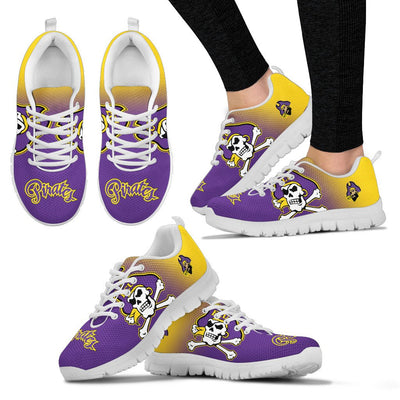 Colorful Unofficial East Carolina Pirates Sneakers