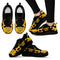 Tribal Flames Pattern Pittsburgh Pirates Sneakers