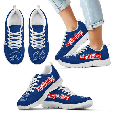 Magnificent Tampa Bay Lightning Amazing Logo Sneakers