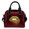 Beautiful Lips Elegant Logo Ottawa Senators Shoulder Handbags