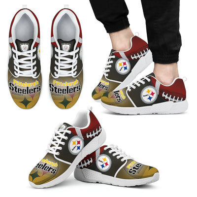 Awesome Pittsburgh Steelers Running Sneakers For Football Fan