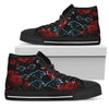 Lovely Rose Thorn Incredible Carolina Panthers High Top Shoes