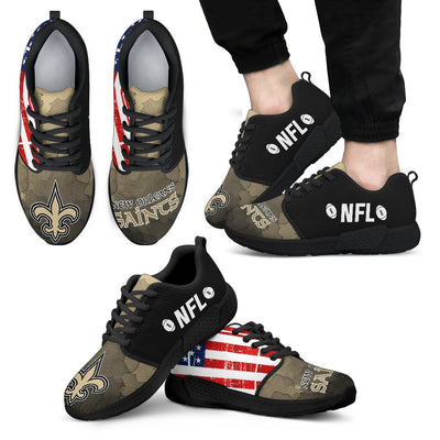 Simple Fashion New Orleans Saints Shoes Athletic Sneakers