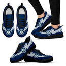 Three Amazing Good Line Charming Logo Seattle Mariners Sneakers