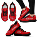 Magnificent SMU Mustangs Amazing Logo Sneakers