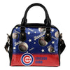 Personalized American Baseball Awesome Chicago Cubs Shoulder Handbag