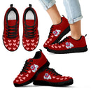 Love Extreme Emotion Pretty Logo Fresno State Bulldogs Sneakers