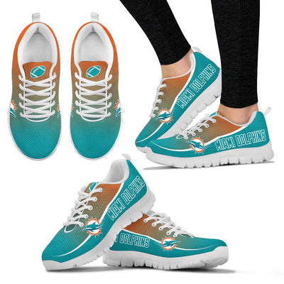 Colorful Miami Dolphins Passion Sneakers