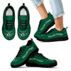 Wave Red Floating Pattern Dallas Stars Sneakers