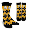 Gorgeous Pittsburgh Steelers Argyle Socks