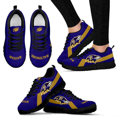 Baltimore Ravens Line Logo Sneakers