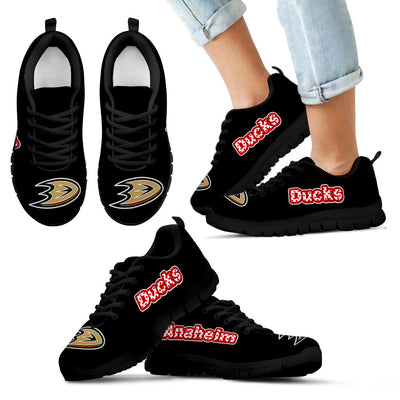 Magnificent Anaheim Ducks Amazing Logo Sneakers