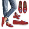 Red Valentine Cosy Atmosphere Minnesota Twins Casual Shoes V2