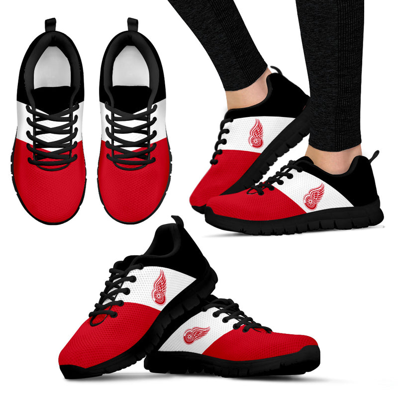 Separate Colours Section Superior Detroit Red Wings Sneakers