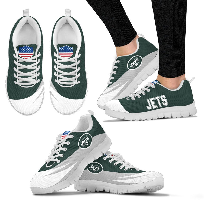 Awesome Gift Logo New York Jets Sneakers