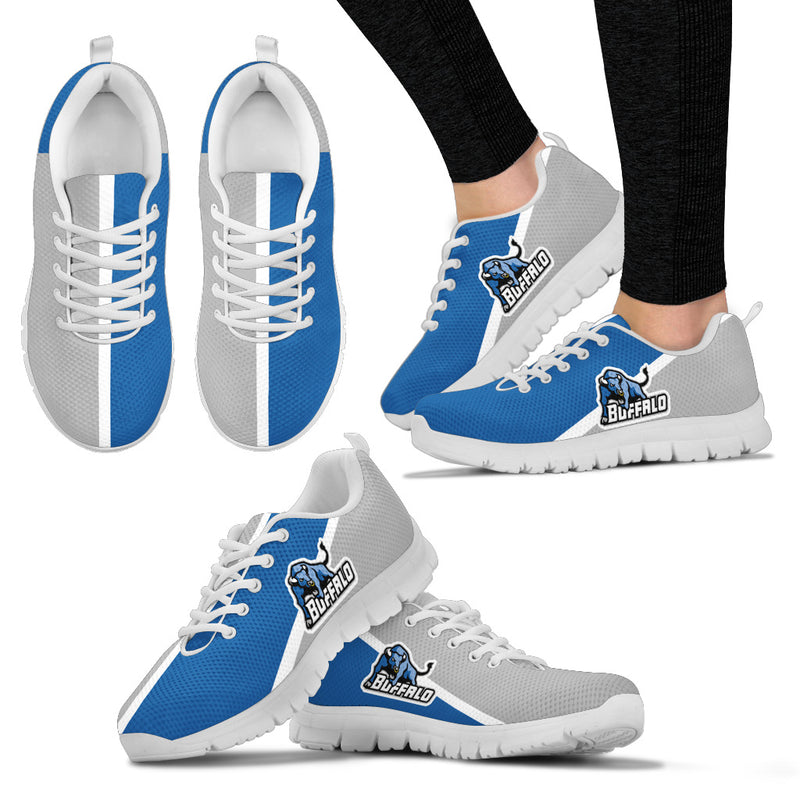Dynamic Aparted Colours Beautiful Logo Buffalo Bulls Sneakers