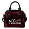 My Perfectly Valentine Fashion Atlanta Braves Shoulder Handbags