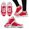 Lovely Curves Stunning Logo Icon Cincinnati Reds Sneakers