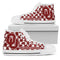 Puzzle Logo With Oklahoma Sooners High Top Shoes