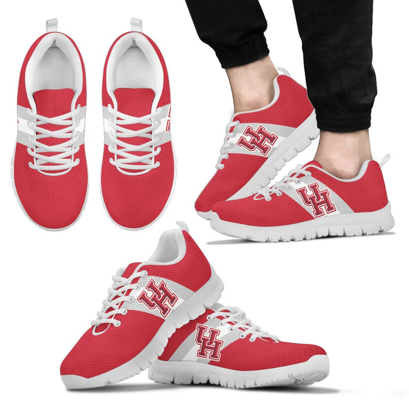 Three Colors Vertical Houston Cougars Sneakers