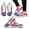 Proud Of American Flag Three Line Los Angeles Angels Sneakers