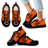 Line Stripe Logo Bottom Chicago Bears Sneakers