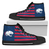 American Flag South Alabama Jaguars High Top Shoes