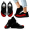 Valentine Love Red Colorful Oakland Raiders Sneakers