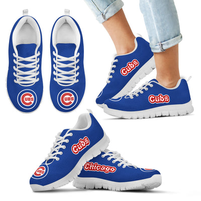 Magnificent Chicago Cubs Amazing Logo Sneakers